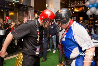 Hard Rock celebra a lo grande el esperado Big Game en el Caf&eacute; de Barcelona