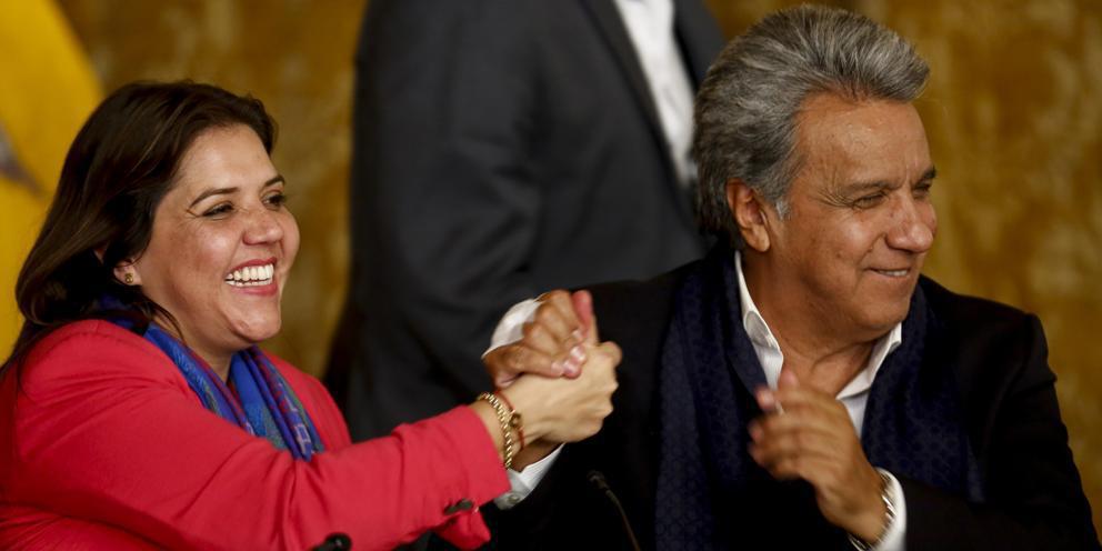 Lenin Moreno logra el apoyo para cerrarle la puerta de la reelecci&oacute;n al expresidente Correa