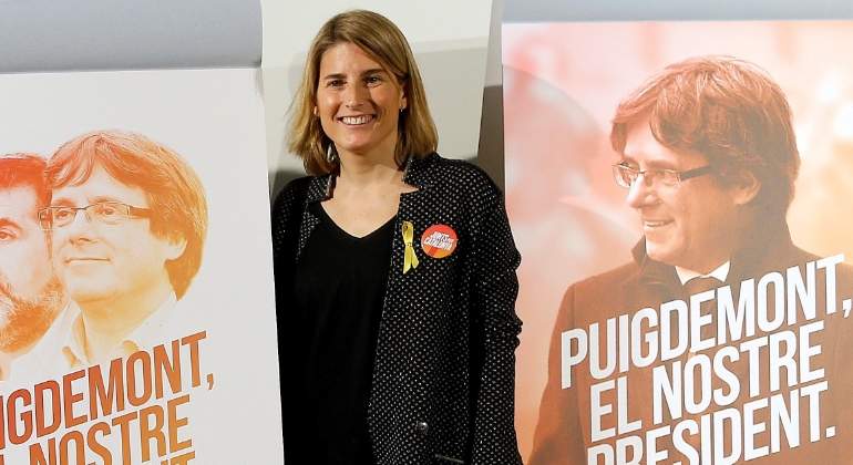 Elsa Artadi se pone flamenca y rechaza que Puigdemont sea nombrado "presidente simbólico"