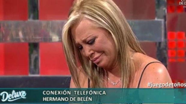 Bel&eacute;n Esteban, destrozada cuando le vuelven a sacar el 'problema' de su padre
