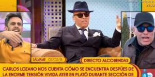 La hipocres&iacute;a de 'S&aacute;lvame' con Carlos Lozano y su violencia: "&iexcl;Eres tonto!"