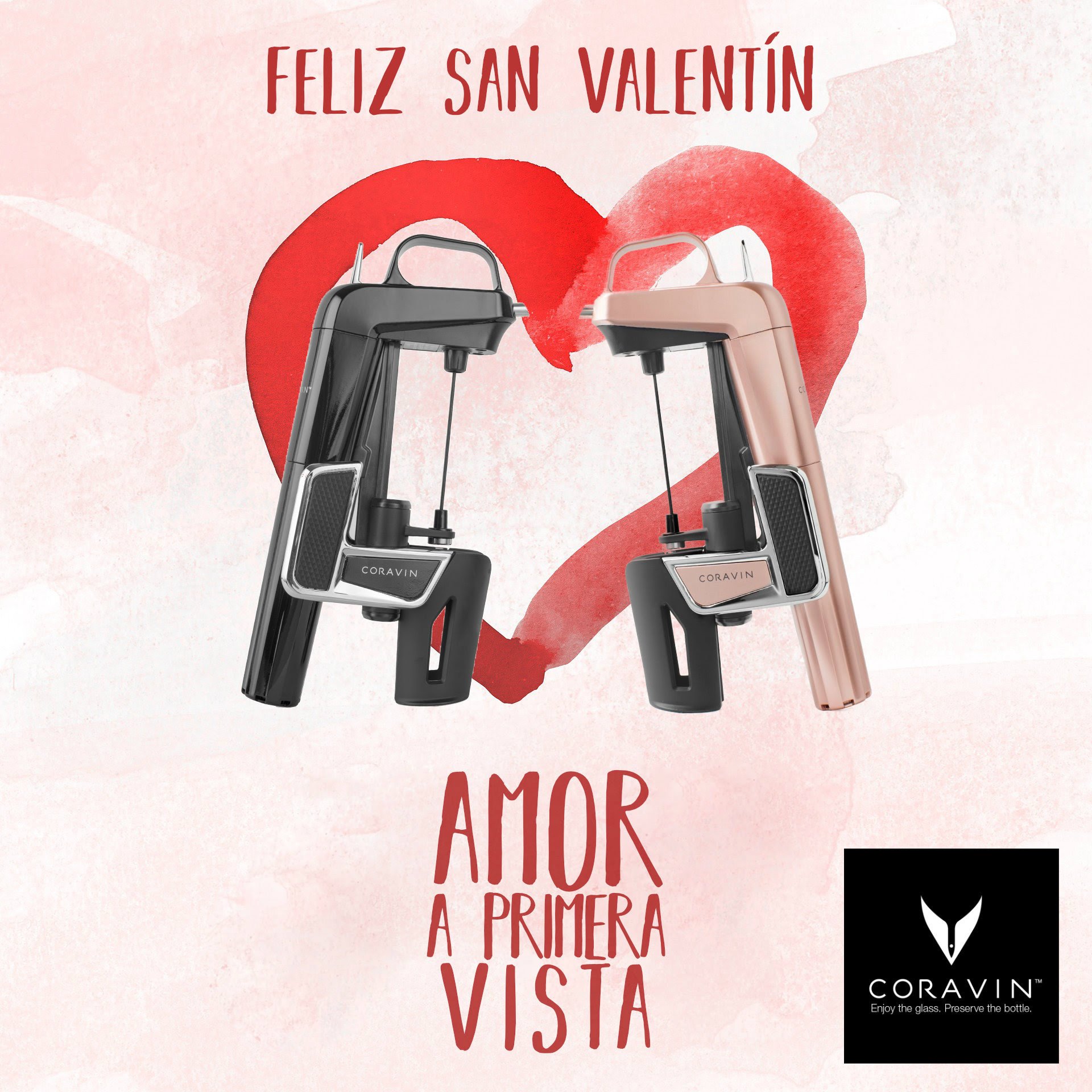 Coravin, en San Valentín, longevidad al amor y al vino