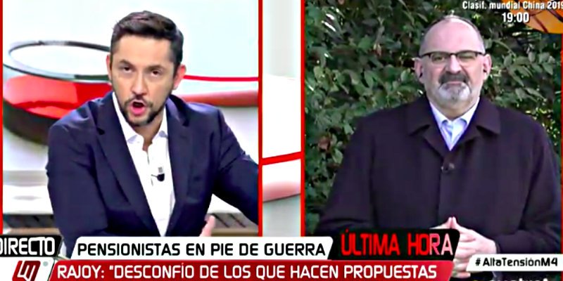 El 'frikie' Ant&oacute;n Losada enloquece e incendia CuatroTV con su ataque m&aacute;s brutal al Rey Felipe