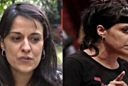 La sudorosa Anna Gabriel se ha debido poner hasta desodorante