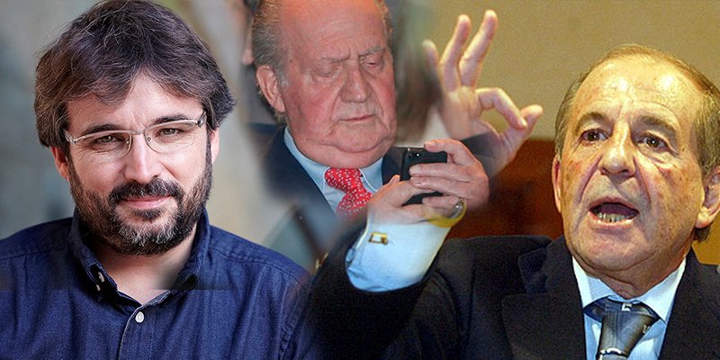 Évole utiliza a José María García para engañar al Rey Juan Carlos y preguntarle por Botsuana