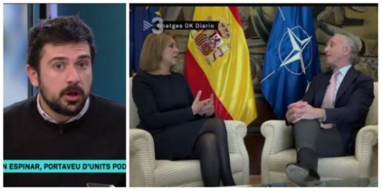 El nuevo tonto 'estelar' del golpismo, Ram&oacute;n 'Espiblack' se 'luce' con un bochornoso masaje a TV3 y un abyecto ataque a Inda y Cospedal