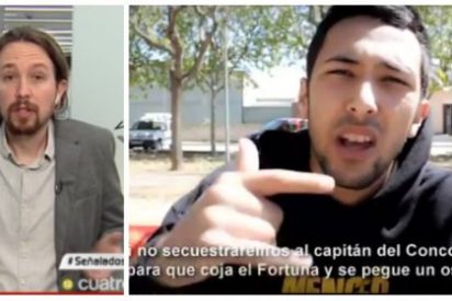 Pablo Iglesias defiende la libertad de expresi&oacute;n de Valtonyc y un tuitero le masacra: "&iquest;Y si hubiera cantado hay que matar a la puta madre de Irene?"