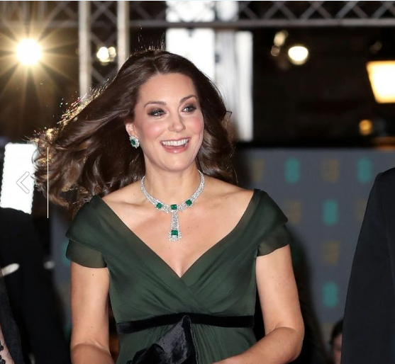 ¿Por qué Kate Middleton no fue de negro a los Premios Bafta?