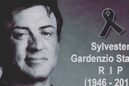 Sylvester Stallone fake