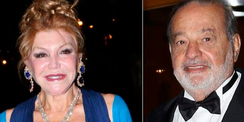 La pareja del a&ntilde;o en el Ritz: Tita Cervera y Carlos Slim