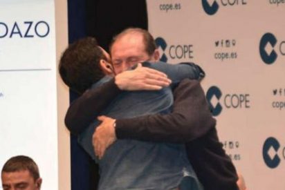 Las desgarradoras l&aacute;grimas de un emocionado Juanma Casta&ntilde;o al dar la noticia de la muerte de 'Quini'