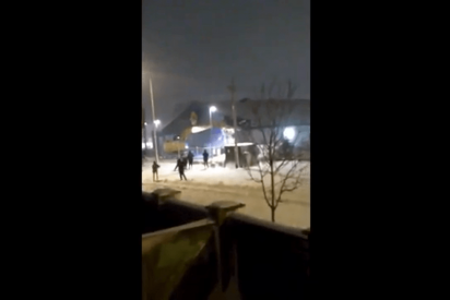 Asaltan un supermercado Lidl con una excavadora