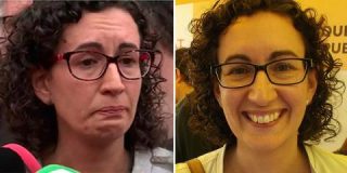 Las dos caras, la llorica y la chula, de la nueva cobarde fugada Marta Rovira...