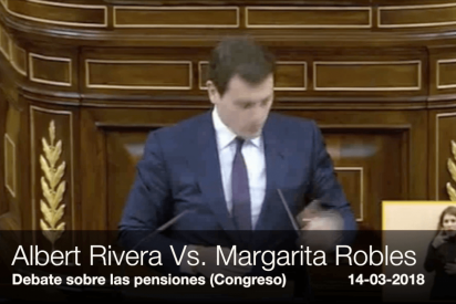 El palo tremendo de Rivera al triste discurso del PSOE copiado de los podemitas