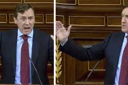 Rafa Hernando pule a la izquierda en el Congreso