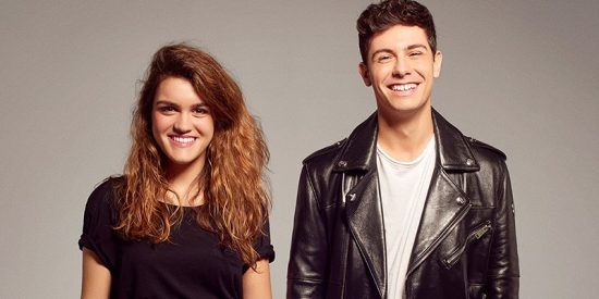 Amaia y Alfred visitan 'FAMA a bailar'