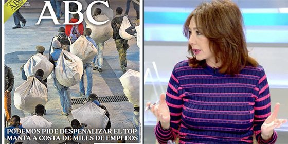 Ana Rosa sacude con la manta la &uacute;ltima y demagoga bobada podemita: "&iquest;Y si ahora me pongo yo un chiringuito en Plaza de Castilla?"