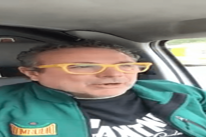 Detienen al conductor que se burl&oacute; de la huelga feminista por conducir sin carn&eacute; y sin cintur&oacute;n