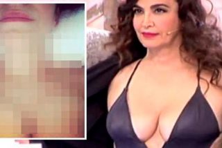 Cristina Rodr&iacute;guez saca pecho para demostrar que sigue teniendo dos tetazas