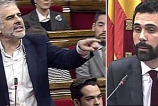 El Parlament vuelve como se fue: &iexcl;Brutal bronca de Ciudadanos y los tramposos independentistas!