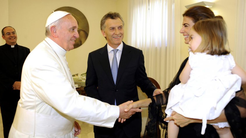 Macri agradece a Francisco "el legado que est&aacute; dejando a la Humanidad"