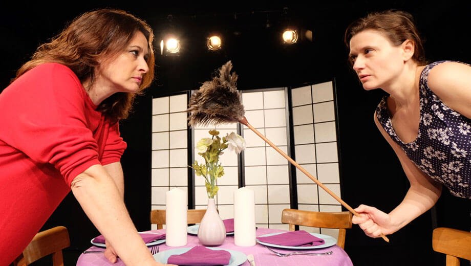 La extra&ntilde;a pareja en femenino plural