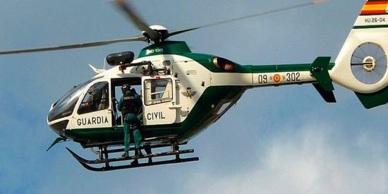 As&iacute; son la mayores &rdquo;pilladas" del helic&oacute;ptero de la Guardia Civil
