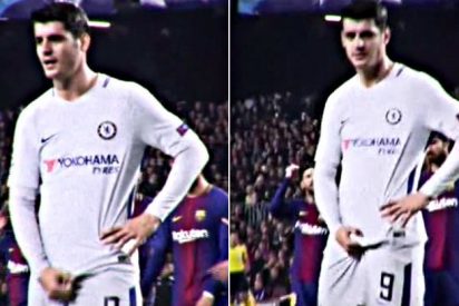 A Morata se le hincharon las 'pelotas' de aguantar insultos de los fans del Barça