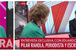 Pilar Rahola hace el paleto supino en una televisi&oacute;n argentina tras presentarla como escritora espa&ntilde;ola