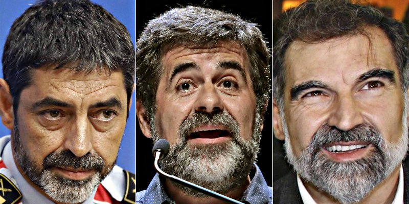 Los papeles que los Mossos iban a quemar y pilló la Policía Nacional, ensombrecen el futuro de Trapero, Sànchez y Cuixart