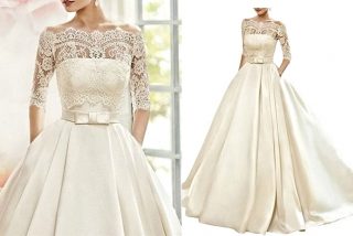 Vestidos de novia baratos 2020