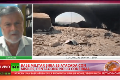 As&iacute; fue el ataque con misiles a esta base militar siria