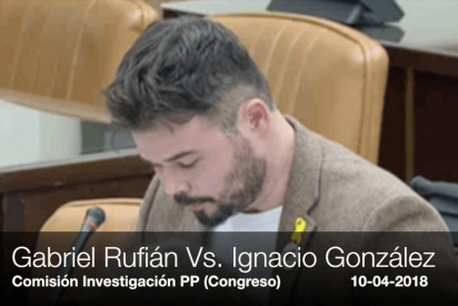 El penoso chascarrillo de Rufi&aacute;n con Ignacio Gonz&aacute;lez: "&iquest;Es usted un preso pol&iacute;tico?"