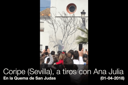 'Venganza' y escarnio en un pueblo de Sevilla contra la asesina de Gabriel a tiros en la plaza p&uacute;blica