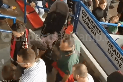 Gritos de &laquo;puta Espa&ntilde;a&raquo; provocan una feroz pelea en Reus