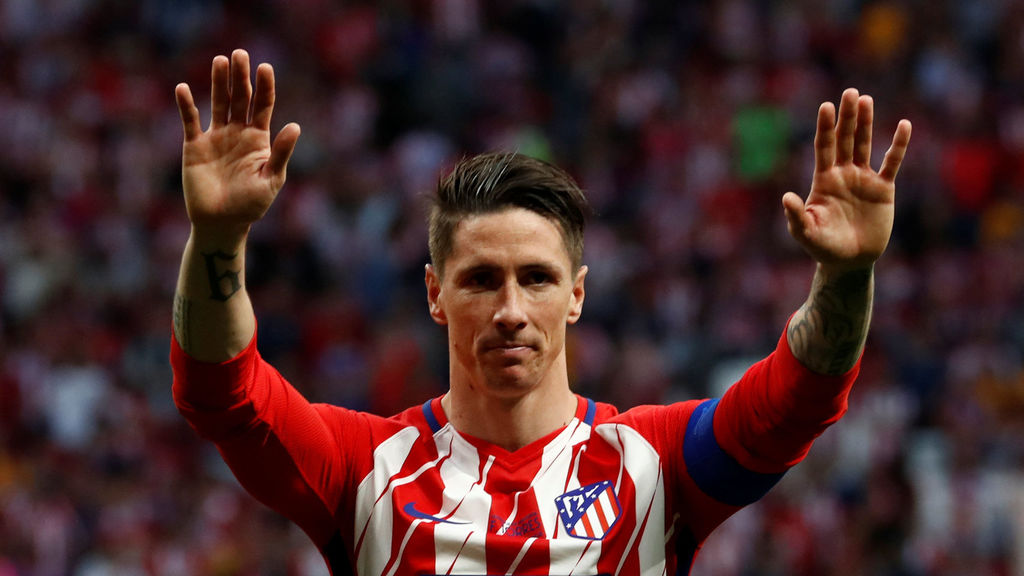 Fernando Torres se despide del Atleti