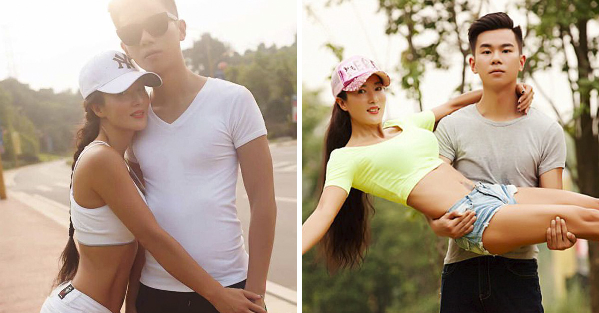 Esta china ha cumplido con creces los 50 pero parece la novia de su hijo