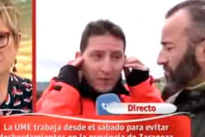 Crecida del Ebro: Este alcalde arrasa con su brutal sinceridad al criticar a políticos y ecologistas