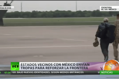 Vecinos y amigos de M&eacute;xico env&iacute;an tropas para reforzar la frontera