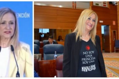 'Juego de trolas' y victimismo de 'Khaleesi' Cifuentes: "No me persigan m&aacute;s por los pasillos"