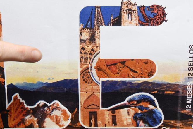 Presentan un sello de la Catedral de Le&oacute;n en la que aparece la Catedral de Burgos