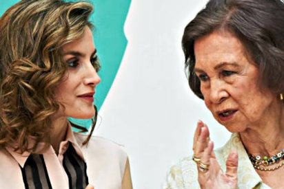 Leyendo los labios de Sof&iacute;a y Letizia: "D&eacute;jalo, por favor"