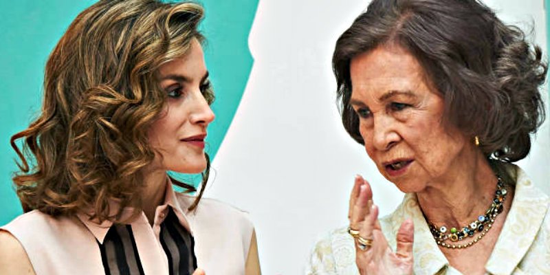 Leyendo los labios de Sof&iacute;a y Letizia: "D&eacute;jalo, por favor"