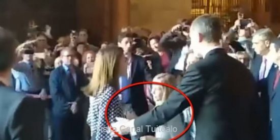 El v&iacute;deo oculto de la ri&ntilde;a entre las reinas donde Letizia muestra su peor cara