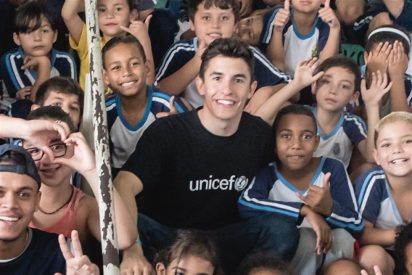 Marc Márquez apoya una iniciativa solidaria en Brasil junto a UNICEF
