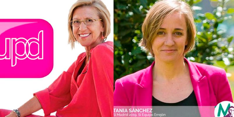 Descojone en Twitter con el inquietante parecido de la foto de Tania S&aacute;nchez como 2 de Errej&oacute;n