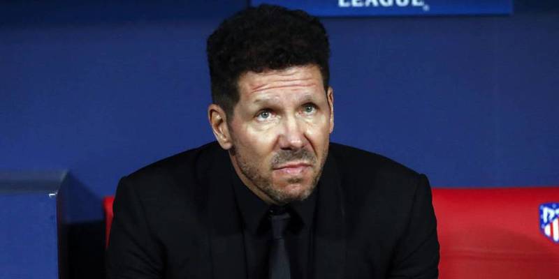 Simeone ver&aacute; la final de Lyon desde la grada por su sanci&oacute;n
