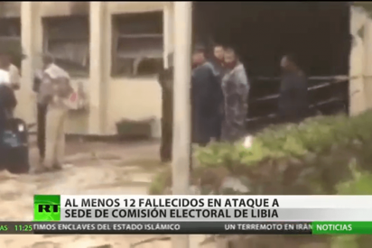 Atentado suicida en la sede de la comisi&oacute;n electoral de Libia deja al menos 12 muertos