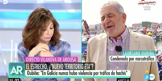 La respuesta del exnarco Laureano Oubi&ntilde;a sobre la droga y Felipe Gonz&aacute;lez que deja helada a Ana Rosa Quintana