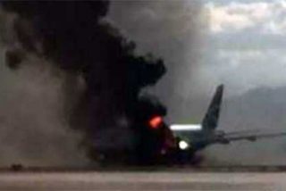Un avi&oacute;n de Cubana de Aviaci&oacute;n se estrella en La Habana